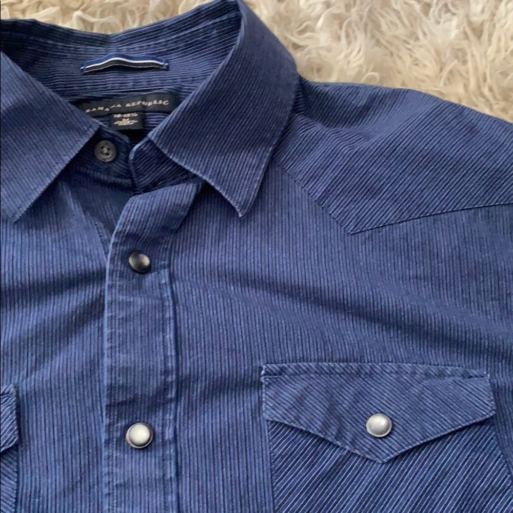 Banana republic men’s long sleeve button down